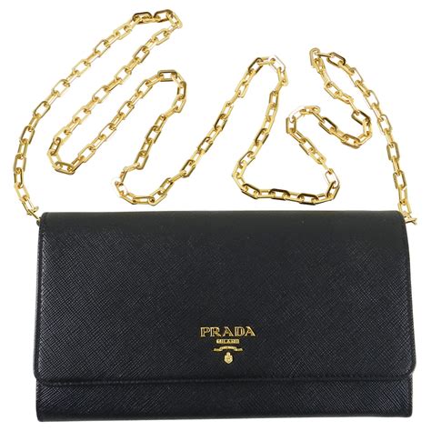 black prada wallet on chain